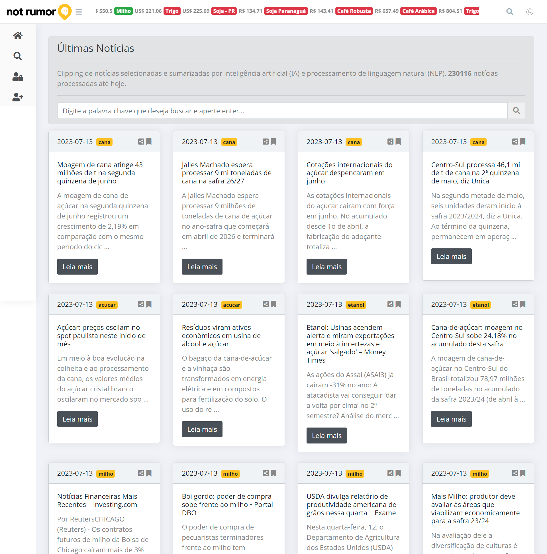 Fundadores da SciCrop disponibilizam acesso gratuito a plataforma agregadora de notícias, que também faz posts nas mídias sociais